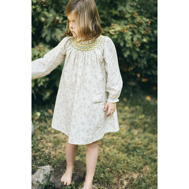 Girls Marigold Dress, Daisy Rush - Dresses - 2