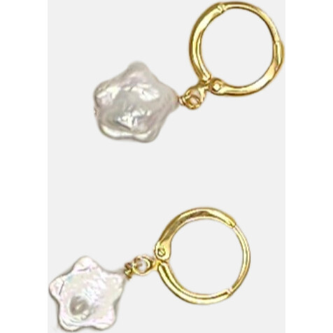 Girl's Alexiane Pearls Hoops - Earrings - 1