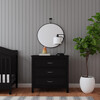 Charlie 3-Drawer Dresser, Ebony - Dressers - 4