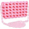 Pink Hearts Beaded Crossbody Bag - Bags - 2