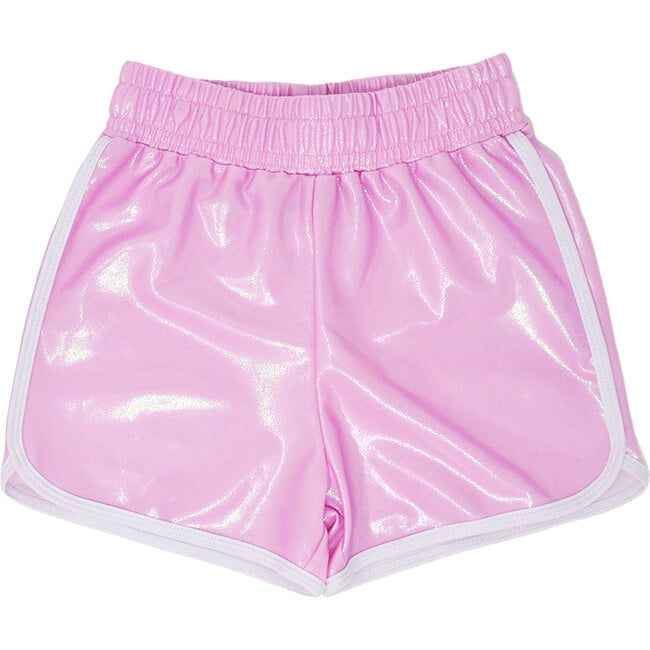 UPF 50+  Morgan Retro Swim Shortst, Bubble Gum Sparkle