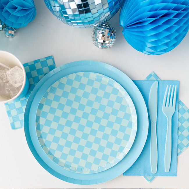 Check It! Out of the Blue Dessert Plates - Party - 4