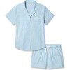 Women's Twill Classic Short Set, Spring Gingham - Pajamas - 1 - thumbnail