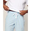Men's Twill Pajama Pants, Spring Gingham - Pajamas - 5