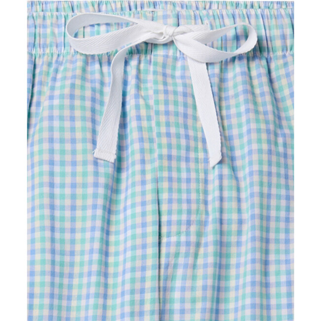 Men's Twill Pajama Pants, Spring Gingham - Pajamas - 6