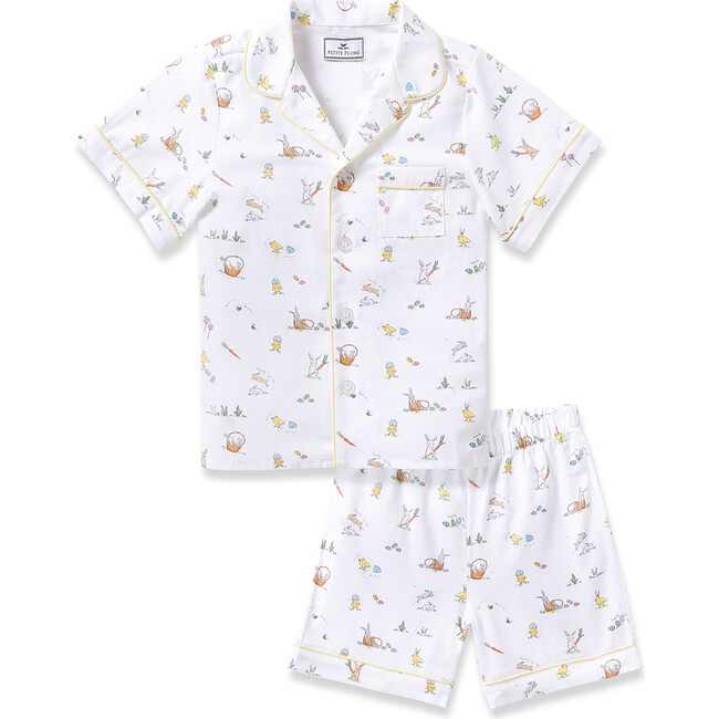 Kid's Twill Short Set, Easter Frolic