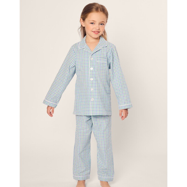 Kid's Twill Pajama, Spring Gingham - Pajamas - 2