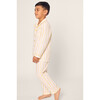 Kid's Twill Pajama, Sunny Stripe - Pajamas - 3