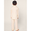 Kid's Twill Pajama, Sunny Stripe - Pajamas - 4