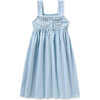 Girl's Twill Charlotte Nightgown, Spring Gingham - Nightgowns - 1 - thumbnail