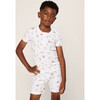 Kid's Pima Snug Fit Short Set, Easter Frolic - Pajamas - 2