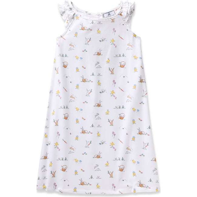 Girl's Twill Amelie Nightgown, Easter Frolic