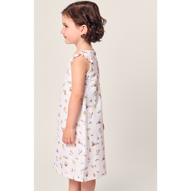 Girl's Twill Amelie Nightgown, Easter Frolic - Nightgowns - 3