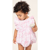 Baby's Twill Ruffled Romper, Pink Timeless Toile - Rompers - 2