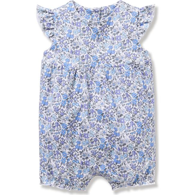 Baby's Pima Isla Play Romper, Fleur d'Azur