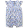 Baby's Pima Isla Play Romper, Fleur d'Azur - Rompers - 1 - thumbnail