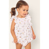 Baby's Twill Ruffled Romper, Easter Frolic - Rompers - 2