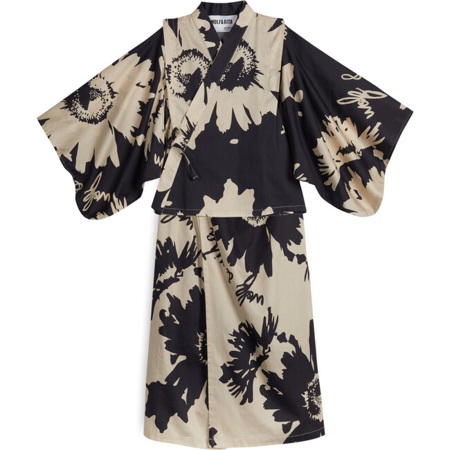 Yukata Set Botanical Mocha