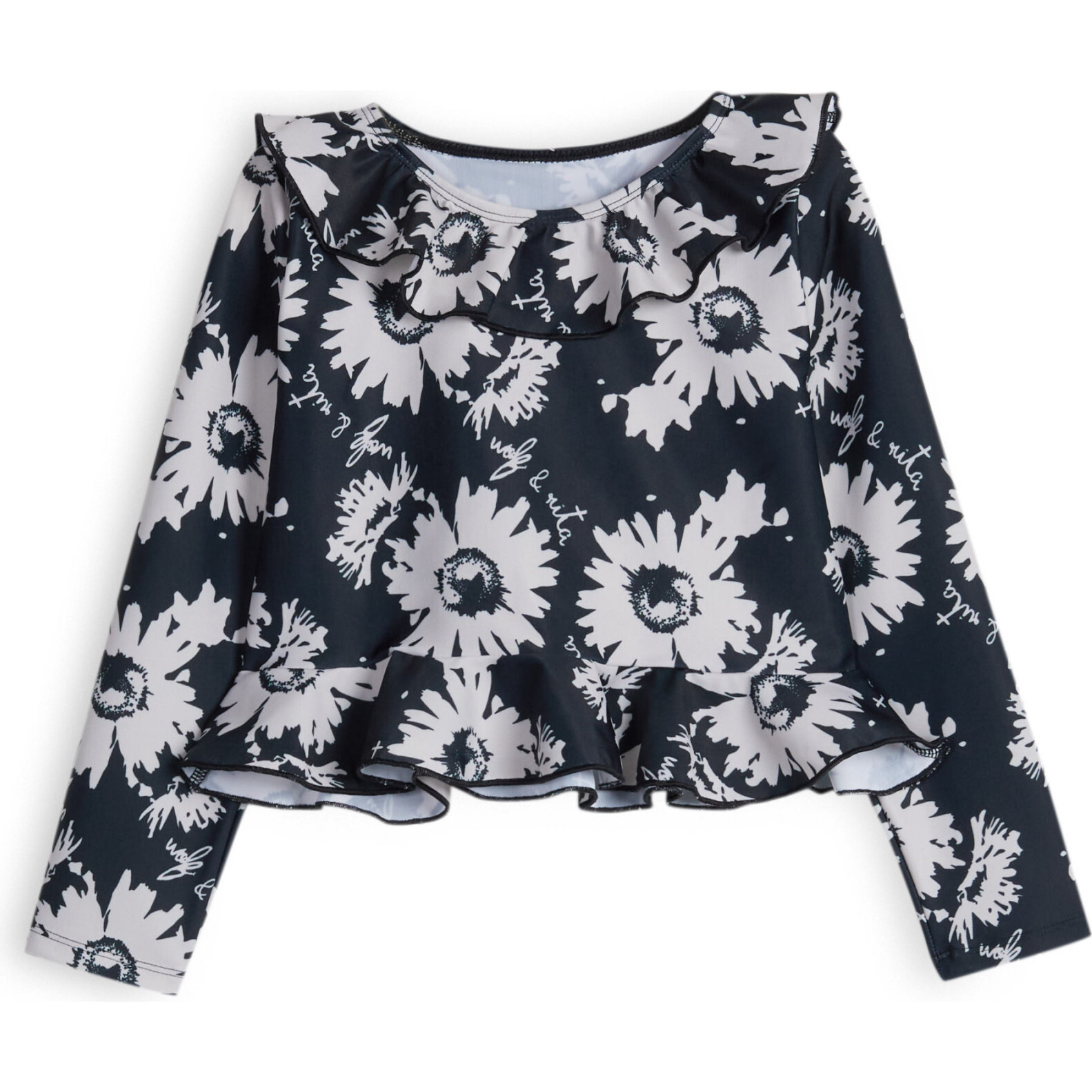 Jumper Maria Botanical Black - Rompers - 1