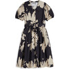 Dress Elisabete Botanical Black - Dresses - 1 - thumbnail