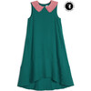 Dress Betânia Emerald - Dresses - 1 - thumbnail