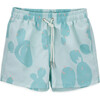 Parker Swimshorts, Green - Swim Trunks - 1 - thumbnail