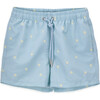 Parker Swim Trunks, Blue - Swim Trunks - 1 - thumbnail