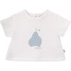 Organic Cotton T-Shirt, Sweet Pear - T-Shirts - 1 - thumbnail