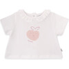 Organic Cotton T-Shirt, Sweet Strawberry - T-Shirts - 1 - thumbnail