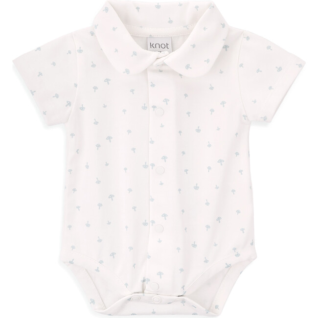 Organic Cotton Bodyuit, Mushroom