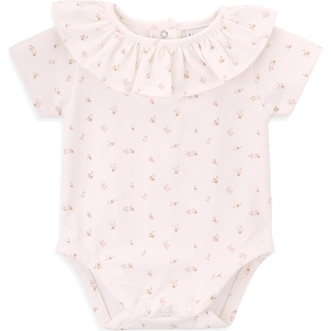 Organic Cotton Bodyuit, Flowers