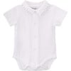 Organic Cotton Bodyuit, Leaf - Onesies - 1 - thumbnail