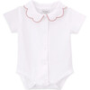 Organic Cotton Bodyuit, Bianca - Onesies - 1 - thumbnail