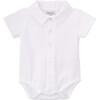 Organic Cotton Bodyuit, Asher - Onesies - 1 - thumbnail