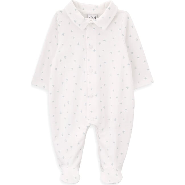 Organic Cotton Babygrow, Mushrooms