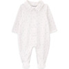 Organic Cotton Babygrow, Mushrooms - Footie Pajamas - 1 - thumbnail