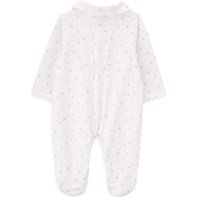 Organic Cotton Babygrow, Mushrooms - Footie Pajamas - 3