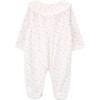 Organic Cotton Babygrow, Flowers - Footie Pajamas - 3