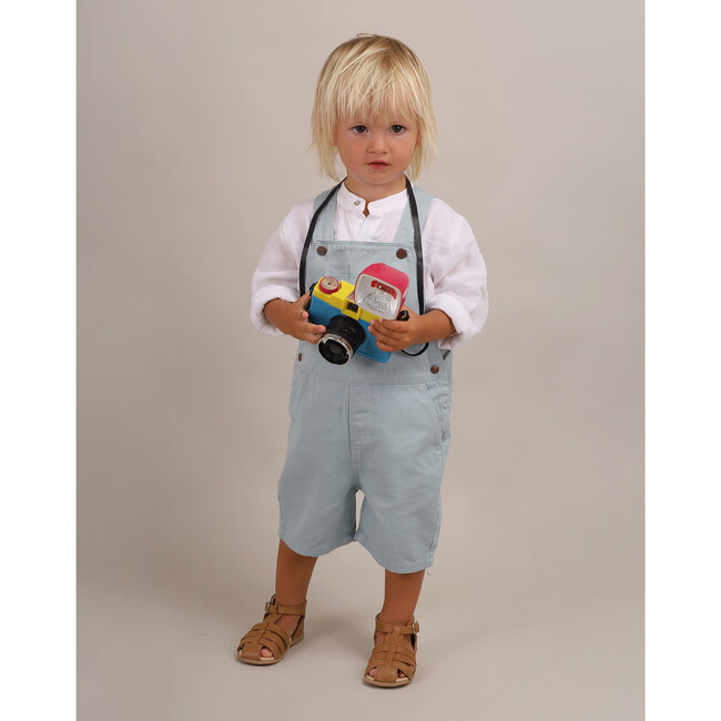 Mack Twill Overalls, Blue - Overalls - 4