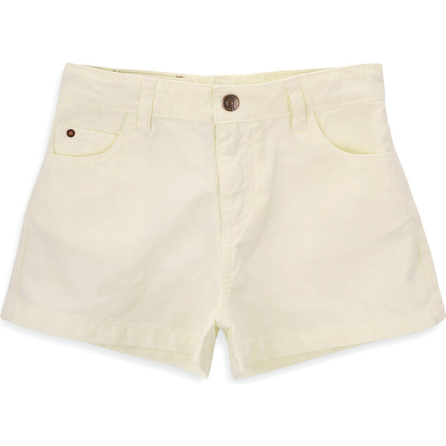 Gracie Twill Shorts, Yellow