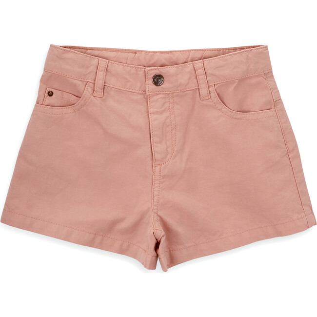 Gracie Twill Shorts, Orange