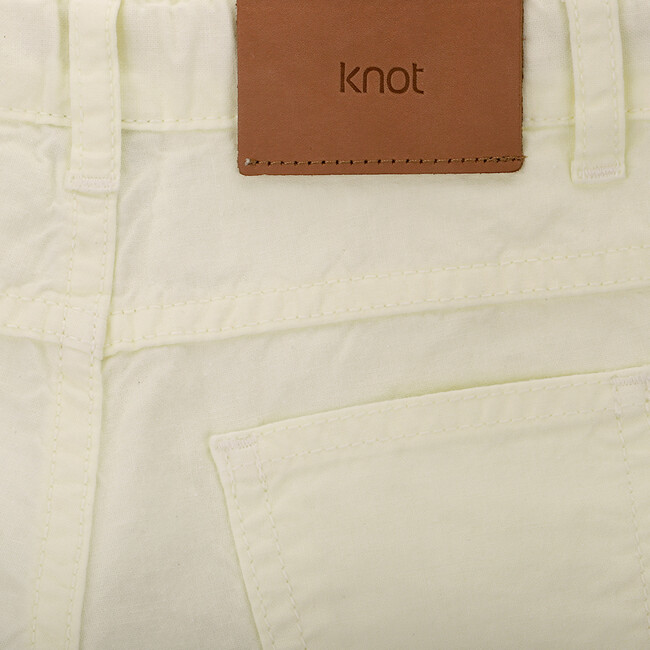 Gracie Twill Shorts, Yellow - Shorts - 4