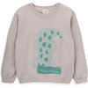 Crocodile Knitted Sweater - Sweaters - 1 - thumbnail