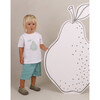 Cotton T-Shirt, Pear - T-Shirts - 4