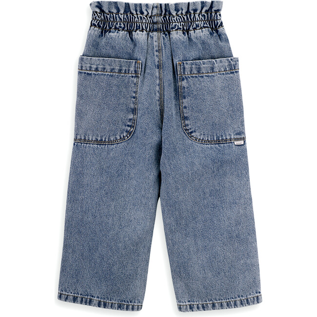 Baby Girl Denim Trousers, Molly - Pants - 3