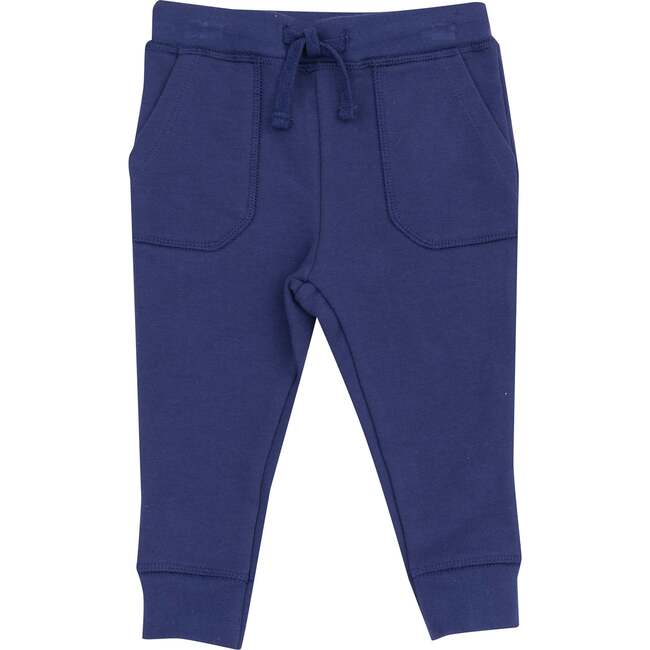 French Terry Jogger Pant, Navy