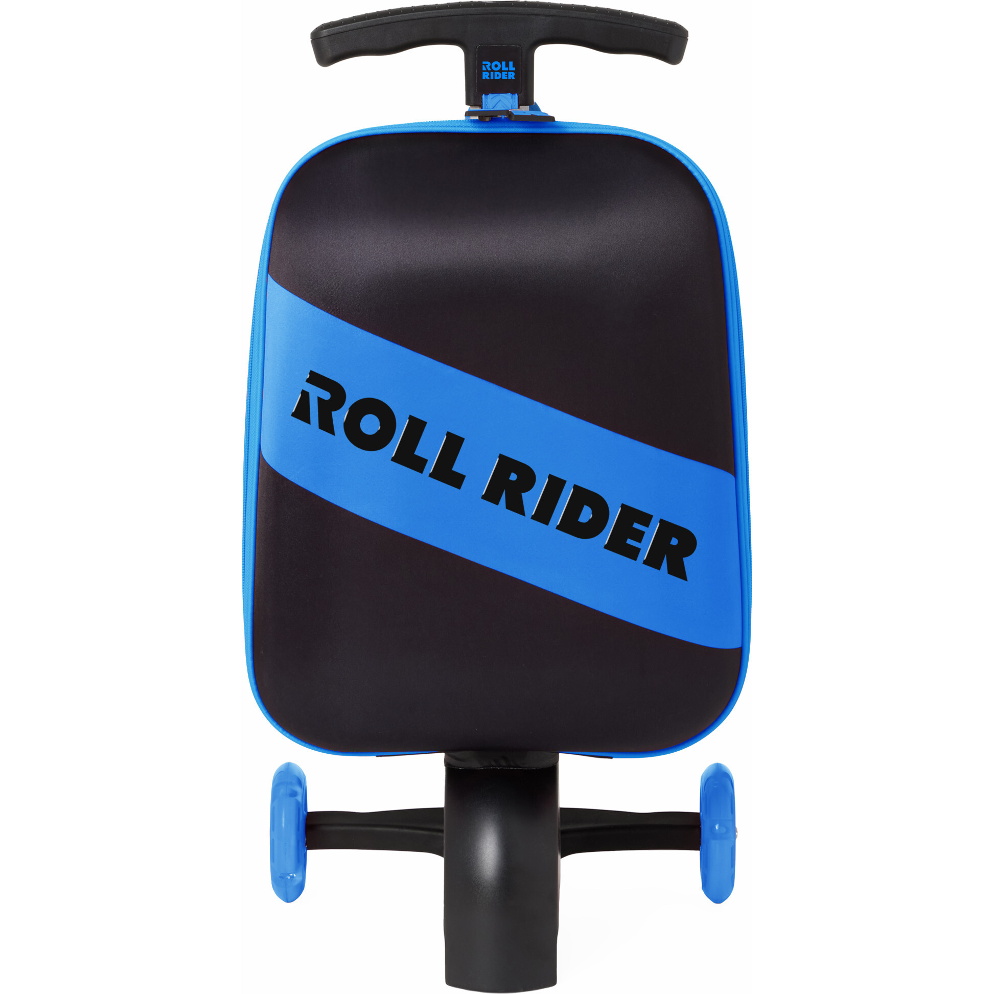 Roll Rider Scooter Suitcase, Blue - Luggage - 1