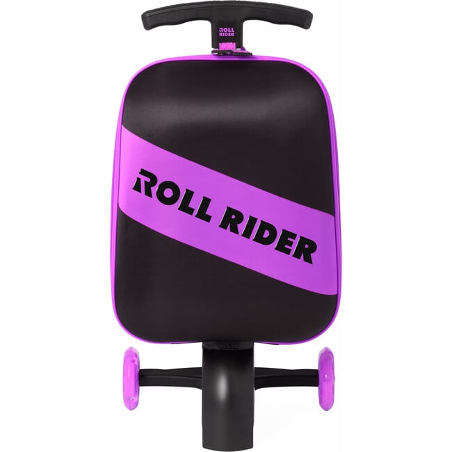 Roll Rider Scooter Suitcase, Purple - Luggage - 1