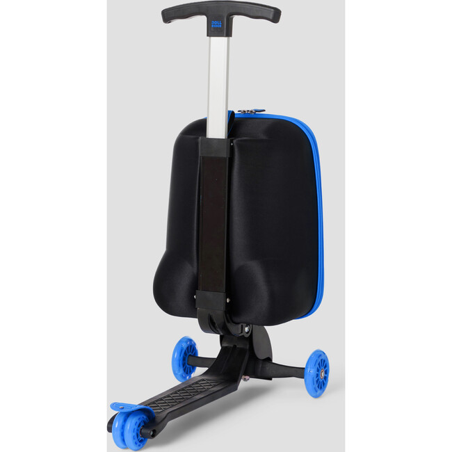 Roll Rider Scooter Suitcase, Blue - Luggage - 2