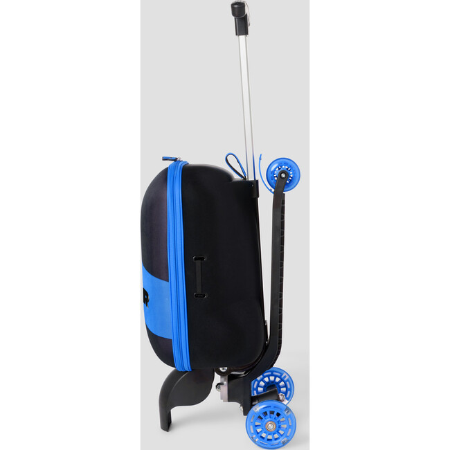 Roll Rider Scooter Suitcase, Blue - Luggage - 4